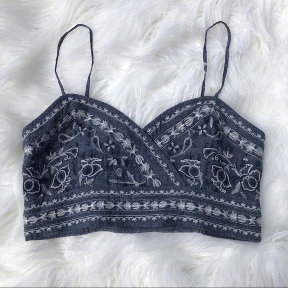 Bustier. Boho crop top. NWT